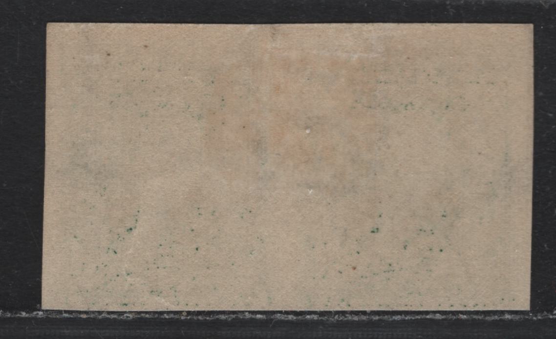 Lot 20 United States SC#314 1c Deep Green , 1902-1903 2nd Bureau Issue, A VFOG Imperf Pair, Reversed Wmk, Small Wrinkle At Top