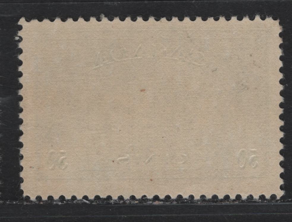 Lot 215 Canada #272 50c Light Blue Green , 1946 KGVI Peace Issue, A FNH Single, CBN-VVVVV Paper, Perf 12x11.9