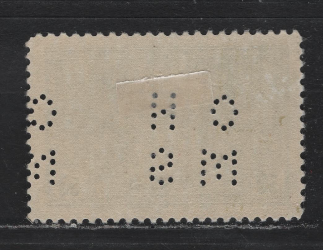 Lot 223 Canada #O10-272 50c Dull Bluish Green , 1946 KGVI Peace Issue, A VFOG Single, CBN-SSSSSSSS Paper, Perf 12, Pos. 1.