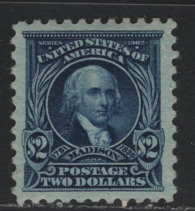 Lot 52 United States SC#479 $2 Dark Blue , 1917 Reissue Second Bureau Issue, A VFNH Single, Perf 10
