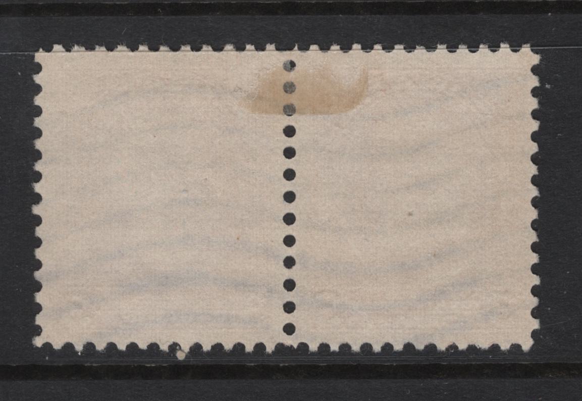 Lot 257 Canada #192, 192i 3c Deep Scarlet King George V, 1932 Imperial Economic Conference Issue, A Fine Used Pair, Paper BABN-O, Perf 11.2x10.75, 17.9x22mm Design Showing Broken E Variety From Pos. 87, Plate 2 LR Pane.