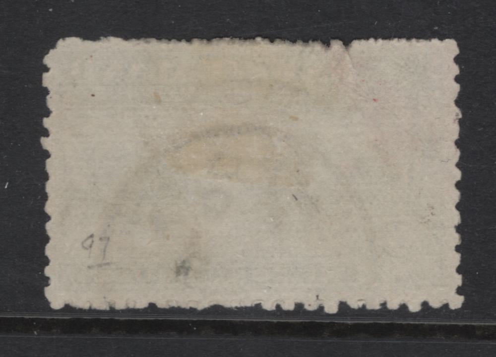 Lot 358 New Zealand (C) SG#269 2/- Blue Green Milford Sound, 1899-1903 Pictorial Issue, A Fine Used Single, Perf 11, Thick, Soft Pirie Paper, Unwateramrked.