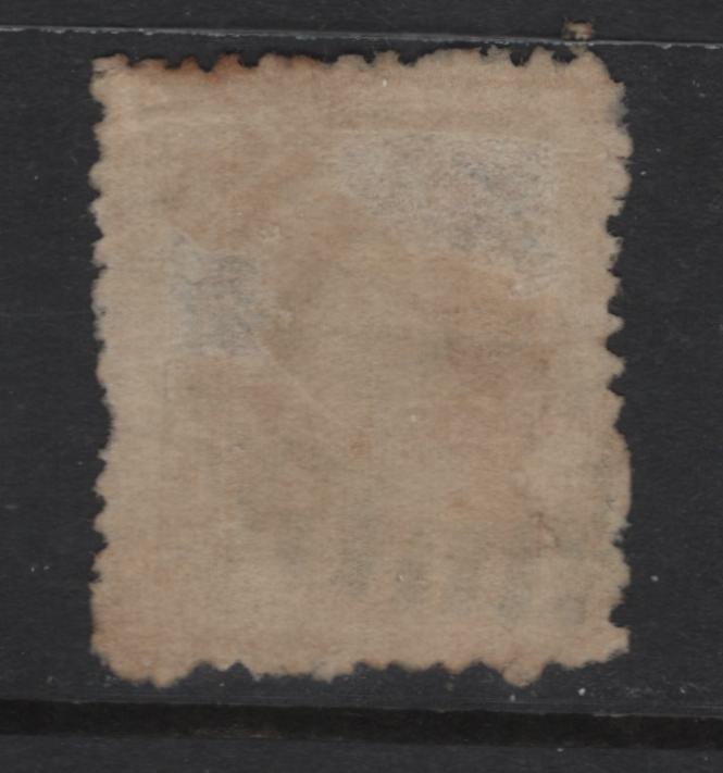 Lot 369 Australia - Queensland (C) SG#21 1d Rose Queen Victoria, 1862-1867 Chalon Heads Issue, A Very Good Used Single, Rough Perf 13, Slight Thins, But Typical Perfs.