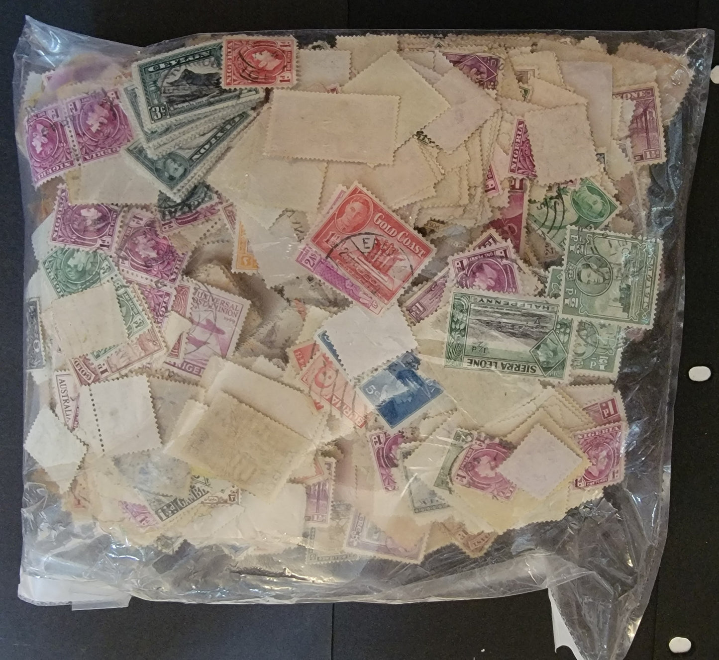 Lot 508 British Commonwealth - 1930's -1940's Used Off Paper Mix, Over 3,000 Stamps, Could Well Be Finds!