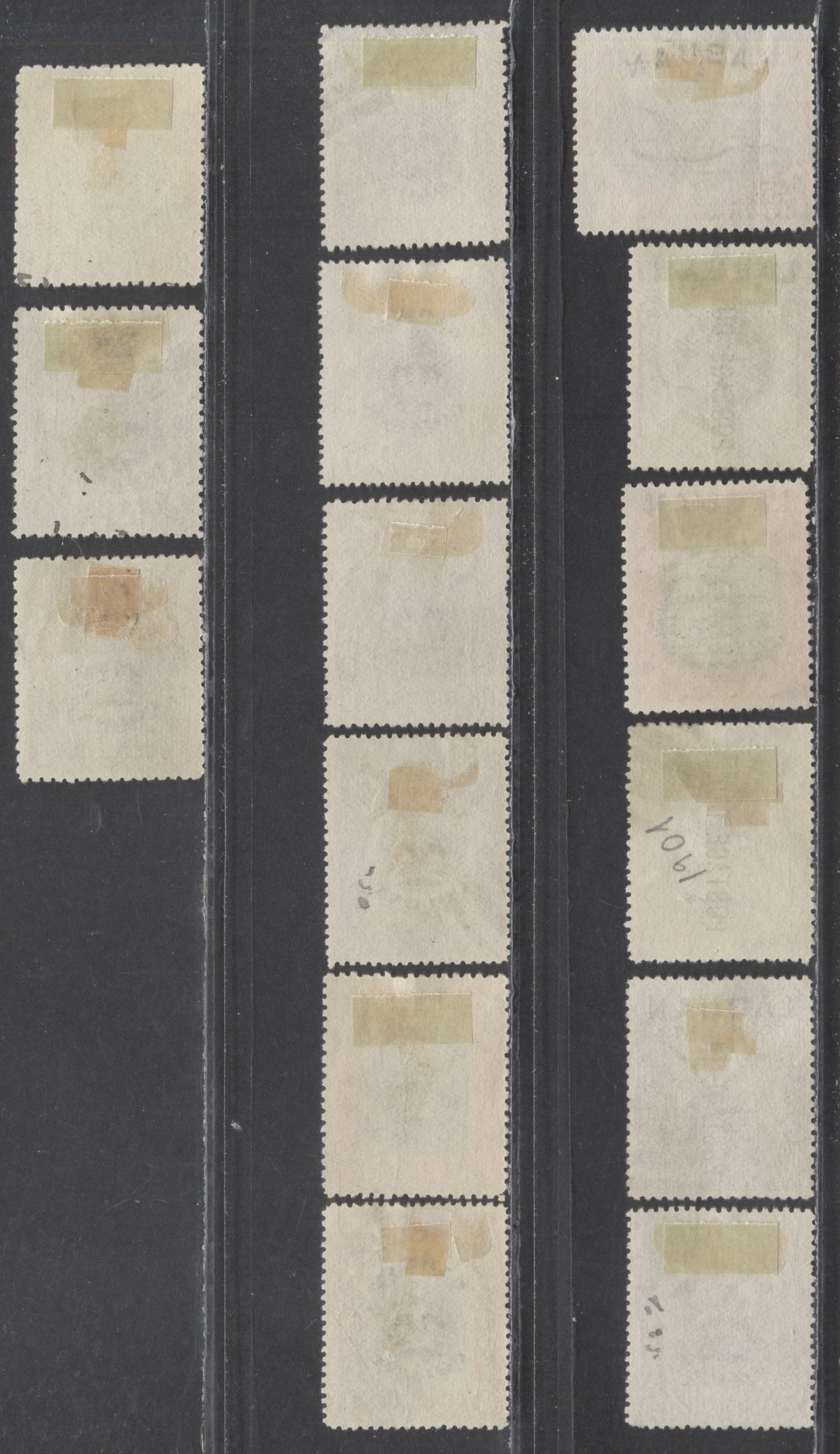 Lot 439 Labuan SC#99a/J6e 1901-1903 Crown Definitives & Postage Dues, 14 Fine/Very Fine Used Singles, Click on Listing to See ALL Pictures, 2022 Scott Classic Cat. $18.55 USD