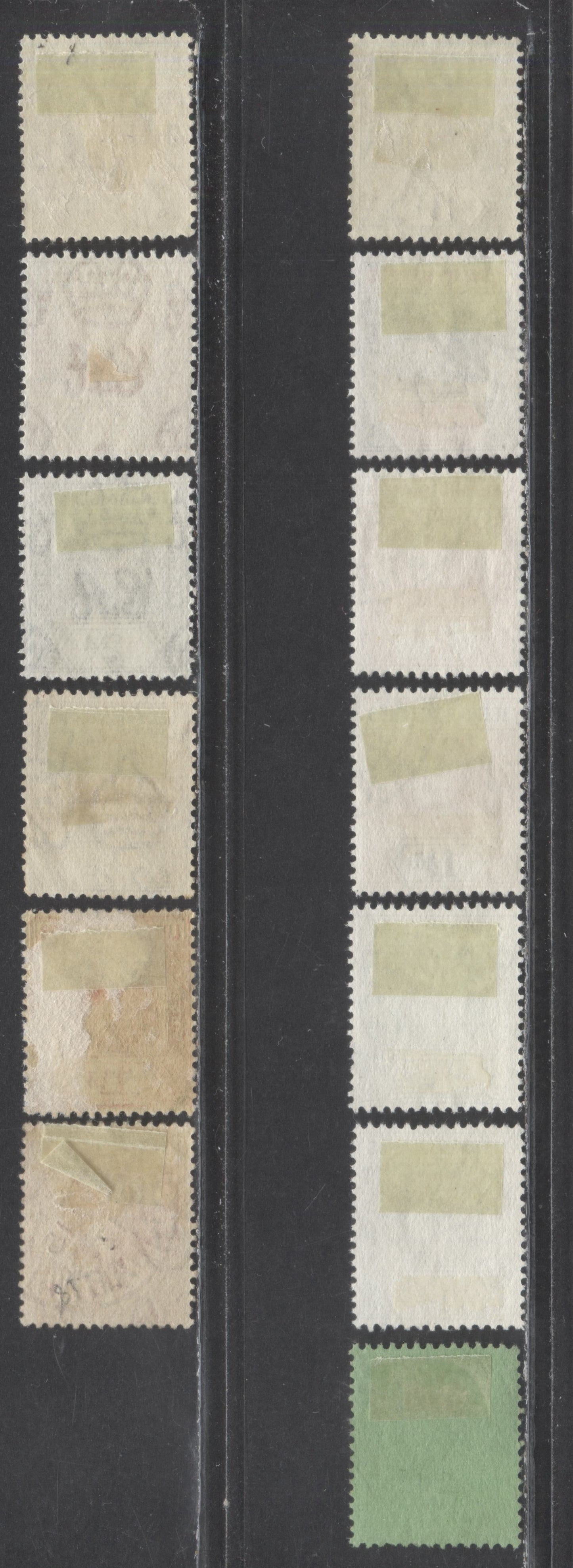 Lot 444 Leeward Islands SC#48a/125 1912-1951 Keyplate Definitives, 13 Fine/Very Fine Used Singles, Click on Listing to See ALL Pictures, 2022 Scott Classic Cat. $16.65 USD