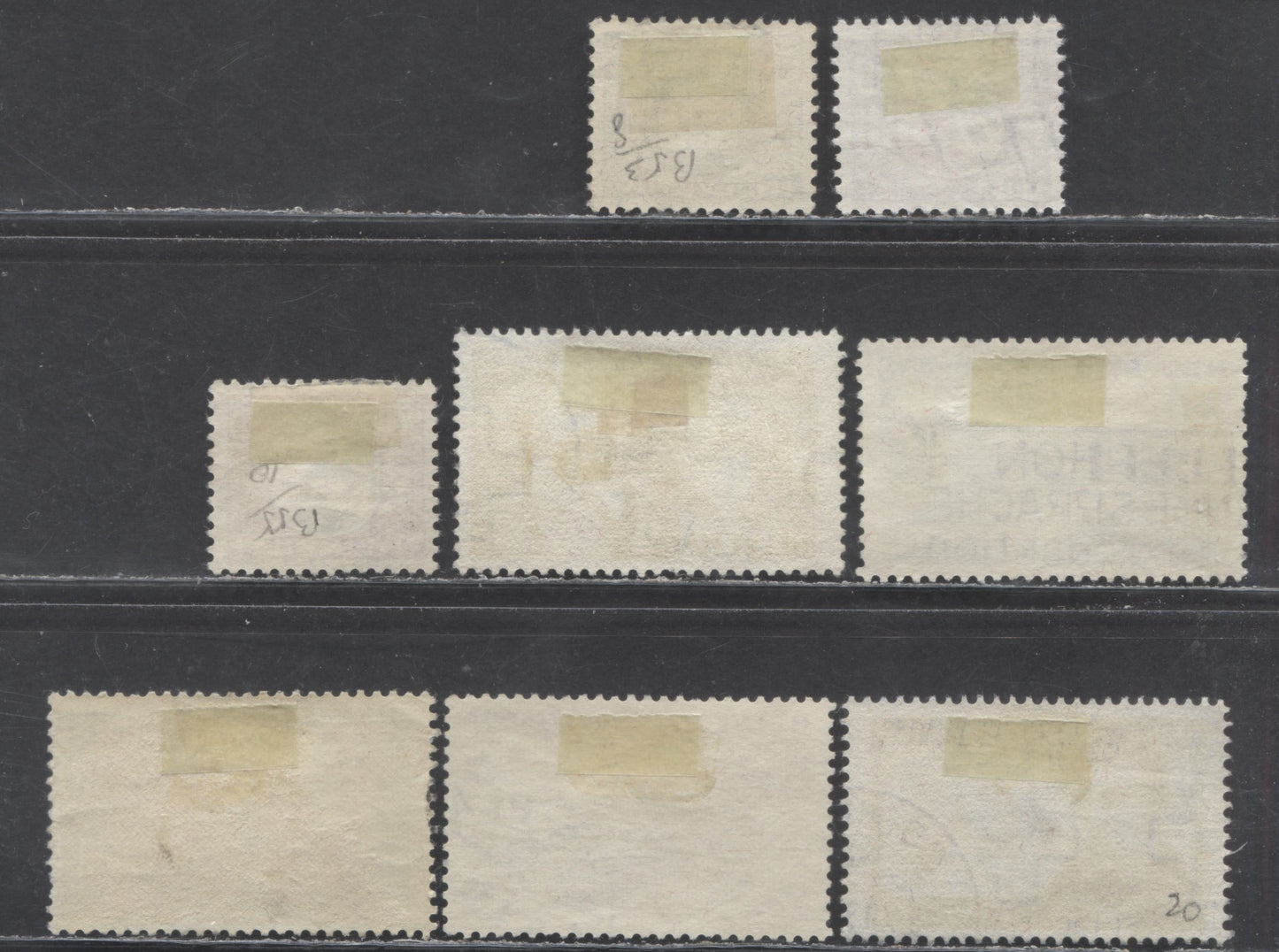 Lot 307 Switzerland SC#B53-B60 1930-1931 Semi Postals, 8 Fine/Very Fine Used Singles, Click on Listing to See ALL Pictures, 2022 Scott Classic Cat. $43.4 USD
