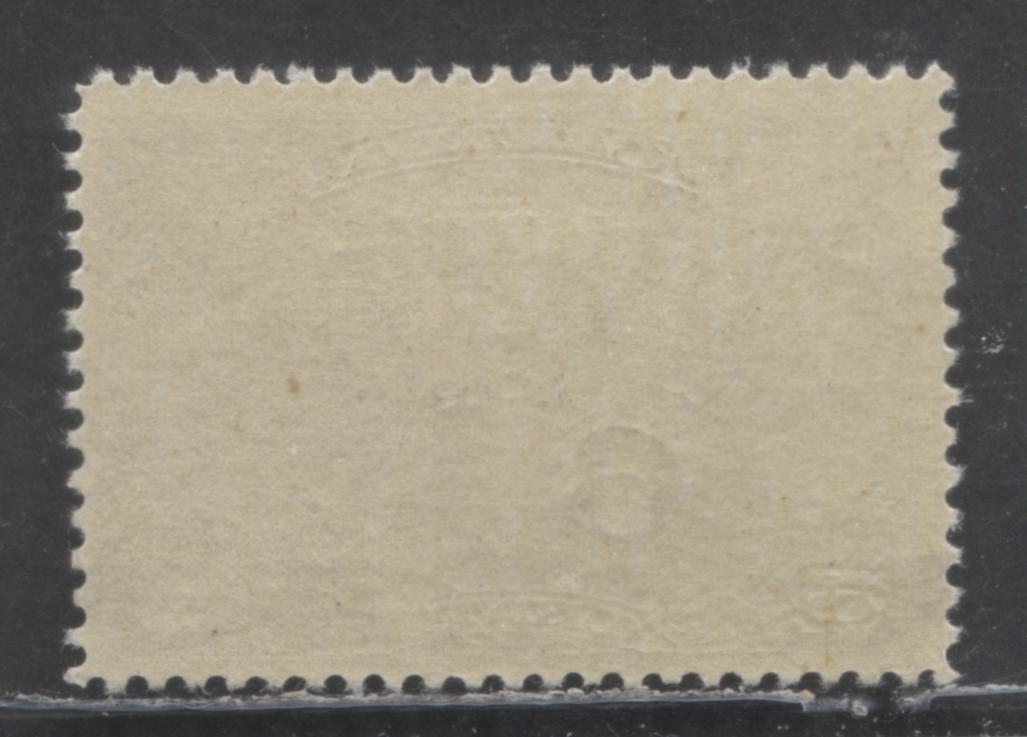 Lot 111 Canada #C3i 6c On 5c Brown Olive Winged Figures Against Globe, 1932 Airmail, A FNH Single, Overprint Badly Shifted