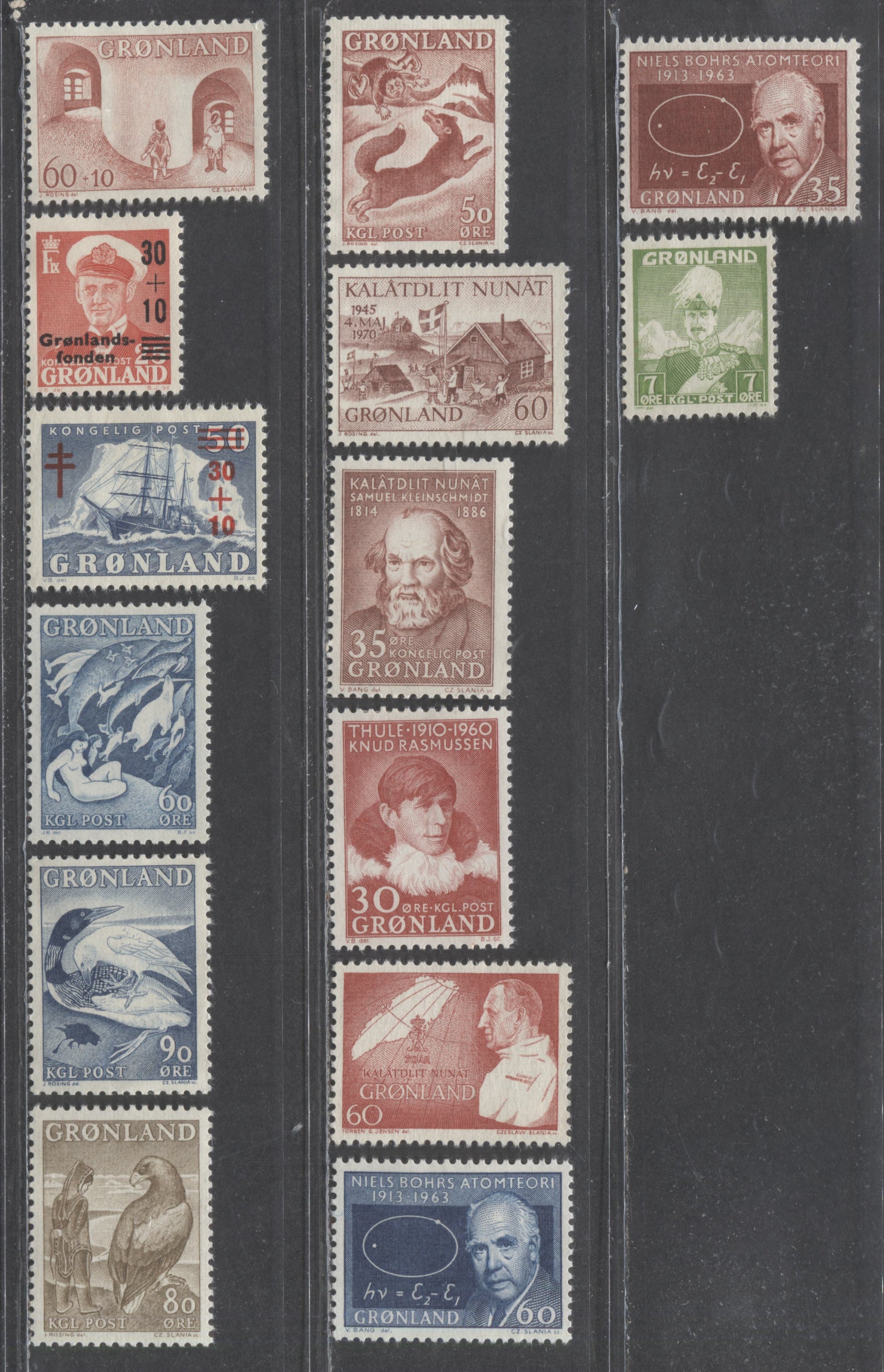 Lot 158 Greenland SC3/B2 19381969 Commemoratives & Definitives, 13 V Brixton Chrome