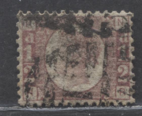 Lot 3 Great Britain SC#58 (SG#48) 1/2d Rose Red 1870 - 1880 Bantam Issue, Plate 4 Printing, Well Centered, A Fine Used Example, Click on Listing to See ALL Pictures, Estimated Value $25