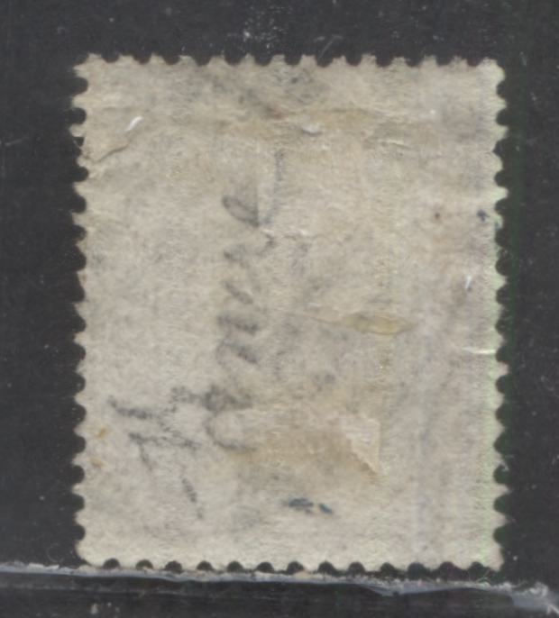 Lot 86 Great Britain SC#66 (SG#139) 2.5d Rosy Mauve 1873-1880 Large Coloured Letters, Anchor Wmk, White Paper, Plate 3, #946 Middlesborough, Yorkshire, A Very Good Used Example, Estimated Value $45
