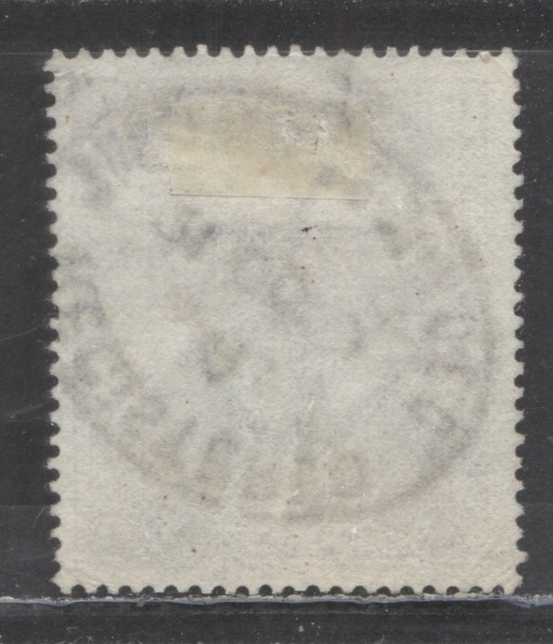 Lot 315 Great Britain SC#96 (SG#179) 2/6d Lilac 1883-1884 Postage & Revenue, Coloured Letters In The Corners , On White Paper, Large Anchor Watermark, A Fine Used Examples,  Estimated Value $100