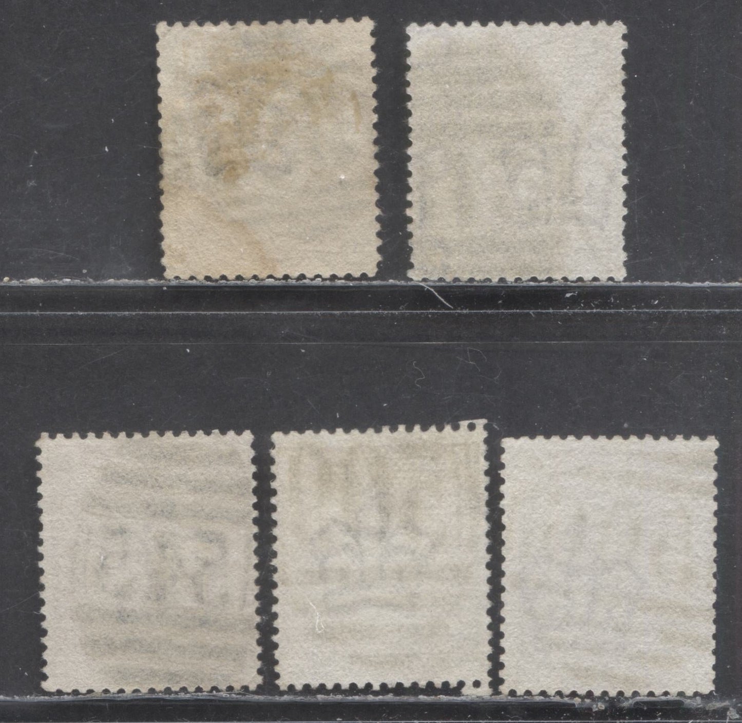 Great Britain SC#79 (SG#166) 1d Venetian Red & Red Brown 1880-1881 Postage Issue , Imperial Crown Wmk, England & Wales Cancels, 4 Very Good - Fine Used Examples, Click on Listing to See ALL Pictures, Estimated Value $25