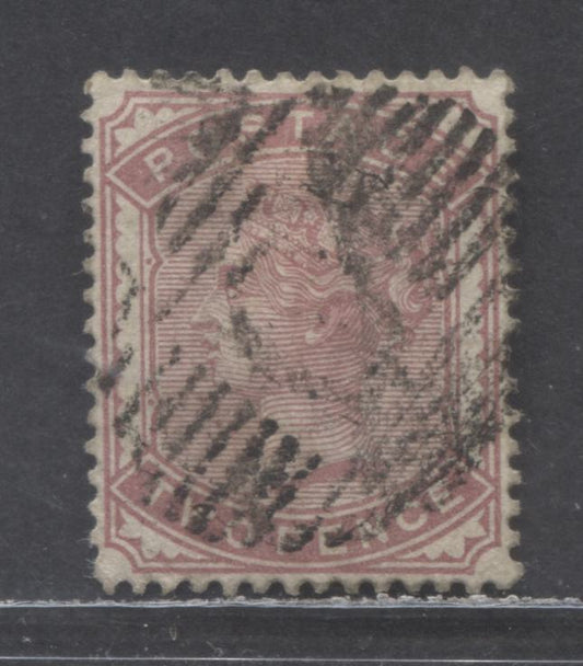 Lot 90 Great Britain SC#81 (SG#168) 2d Rose 1880-1881 Postage Issue , British Levant, Imperial Crown Wmk, 'C' Constantinople Cancel, A Very Good Used Example, Click on Listing to See ALL Pictures, Estimated Value $30