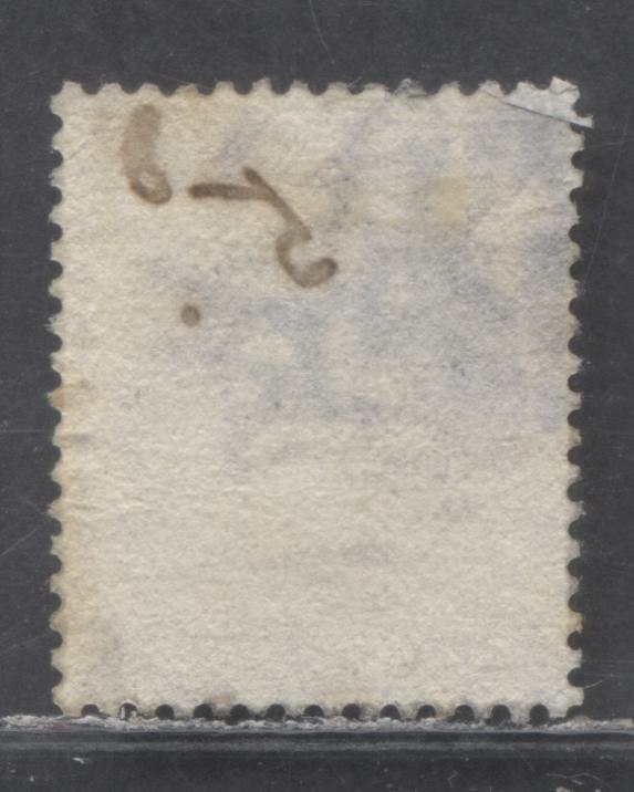 Lot 94 Great Britain SC#85 (SG#169) 5d Indigo 1880-1881 Postage Issue , Imperial Crown Wmk, #603 Oxford Cancel, A Fine Used Example, Click on Listing to See ALL Pictures, Estimated Value $85