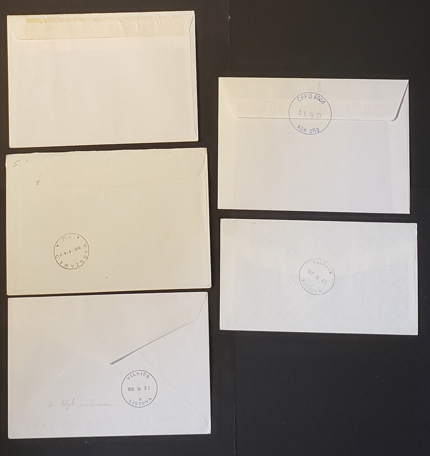 Canada #1356/1361xii 42c-45c Flag and Queen Elizabeth II Stamps, Group of 8 Domestic and Foreign Airmail Covers With A Variety of Usages