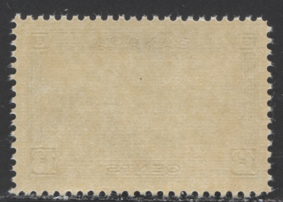 Canada #242 13c Blue, 1938 Pictorial Issue, A VFNH Single On Horizontal (Mesh) Paper With Mottled Yellowish Semi Gloss Gum