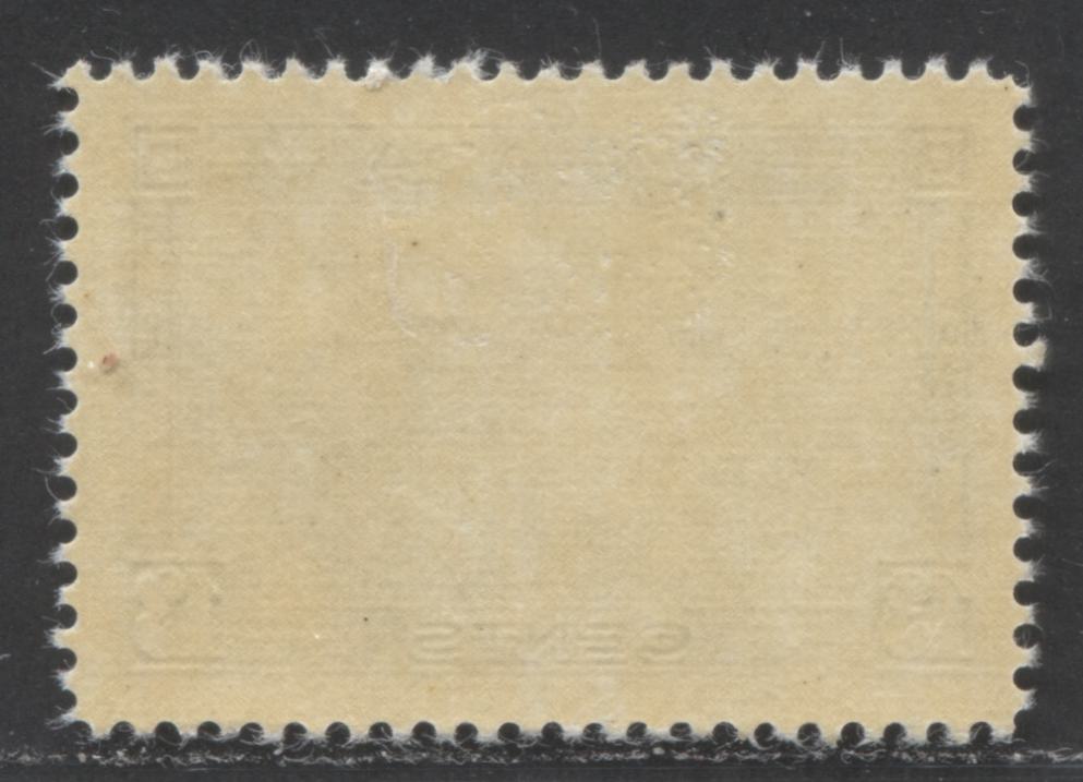 Canada #242 13c Paler Blue, 1938 Pictorial Issue, A VFOG Single On Horizontal Mesh Paper With Yellowish Semi Gloss Cream Gum