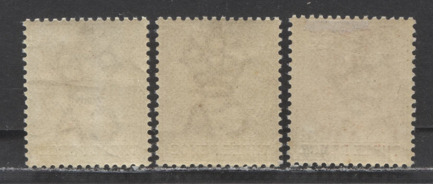 Lot 67 Lagos SC#20 3d Chestnut 1882-1884 Crown CA Watermark, Perf 14 Comb, Three Different Shades, 3 VFOG Examples, Click on Listing to See ALL Pictures, 2022 Scott Classic Cat. $60 USD