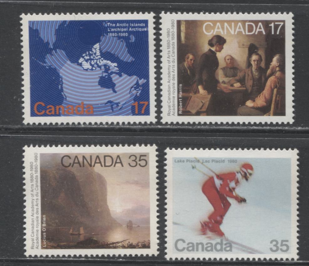 Lot 390 Canada #1061,1061i,1061iii,1077-1077i 34c Multicoloured