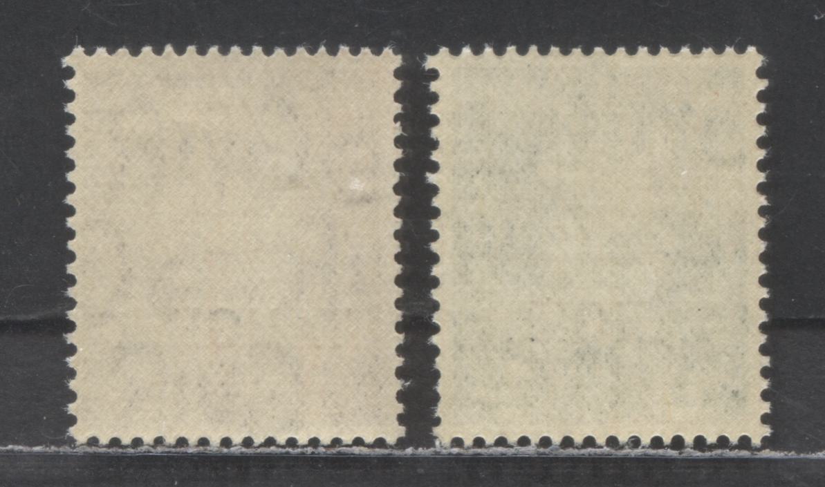 Morocco Agencies SC#515517 1/2d, 1 1/2d 1937 King George VI Tangier Overprint Issue, 2 Of 3 To be Overprinted Tangier, 2 VFNH Singles, Click on Listing to See ALL Pictures, Estimated Value $20 USD