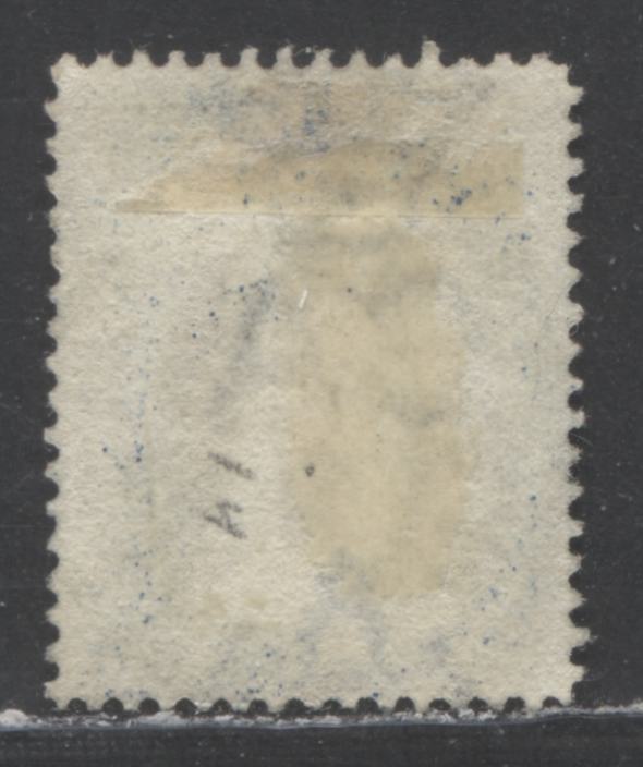 Lot 98 Falkland Islands SC#14 2.5d Deep Blue 1891-1902 Queen Victoria Profile Head Issue, A Fine Used Single, Click on Listing to See ALL Pictures, Estimated Value $80 USD