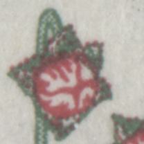 Canada #427var 5c Black, Green & Carmine Newfoundland, 1964 Floral Emblems & Coat Of Arms, 3 VFNH Singles With Upward Shift & Rightward Shift Of Red With Normal, DF Papers, Perf 11.9