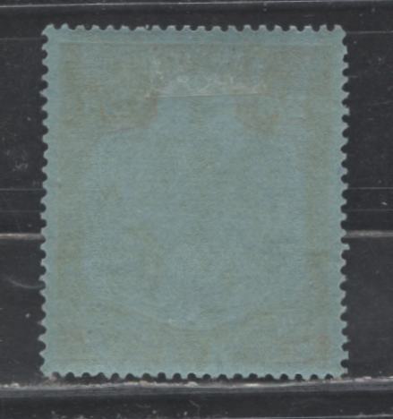 Bermuda SG#117 2/6d Black and Red on Grey Blue 1938-1952 High Value Keyplate Definitive Issue, A Very Fine LH Example of the 1938 Printing, Perf. 14