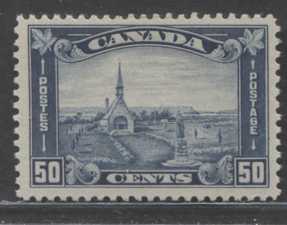 Lot 109 Canada #176 50c Dull Blue Grand Pre, 1930-1935  Arch Issue, A VFOG Example