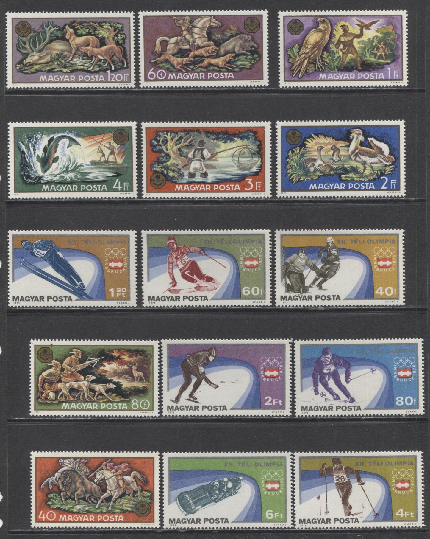 Lot 134 Hungary SC#848/2742 1949-1982 Commemoratives & Definitives, A VFNH/LH Range Of Singles & Souvenir Sheet , 2017 Scott Cat. $9 USD, Click on Listing to See ALL Pictures