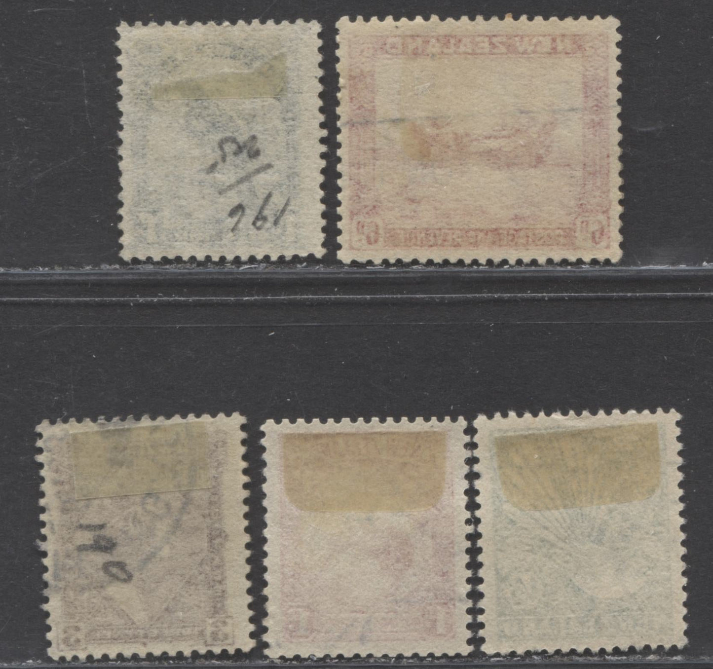 Lot 137 New Zealand SC#204/245 1936-1942 Pictorial Definitives With Multiple Watermark, A F/VF Used Range Of Singles, 2017 Scott Cat. $19.4 USD, Click on Listing to See ALL Pictures