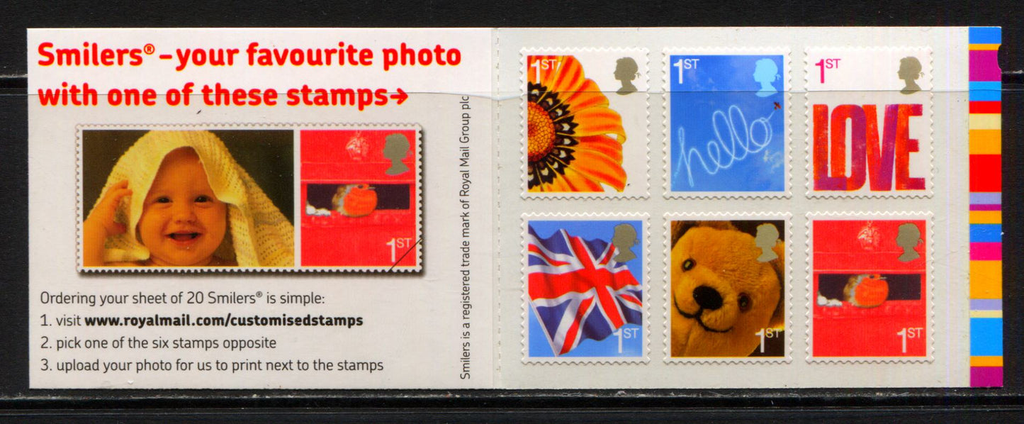 Lot 140 Great Britain SC#MH336a  2000 Greeting Stamps, A VFNH Example, Click on Listing to See ALL Pictures