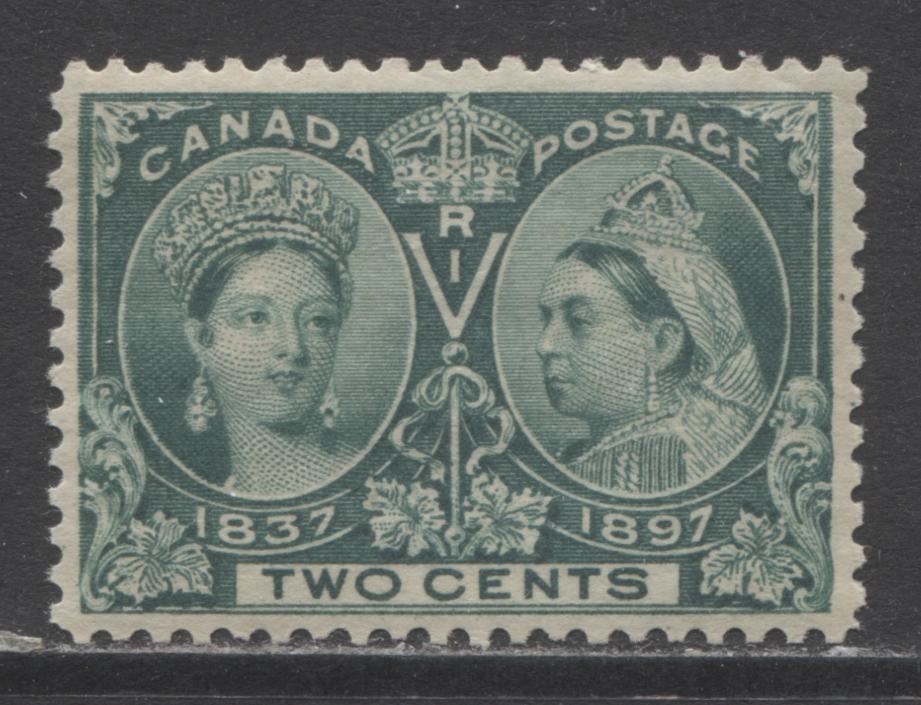 Lot 144 Canada #52 2c Green Queen Victoria, 1897 Diamond Jubilee, A VFNH Single