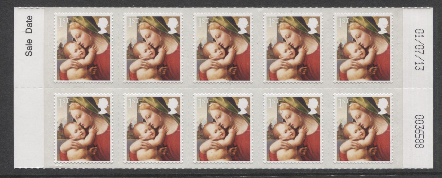 Lot 145 Great Britain SC#3240  2013 Mary & Child, A VFNH Example, Click on Listing to See ALL Pictures