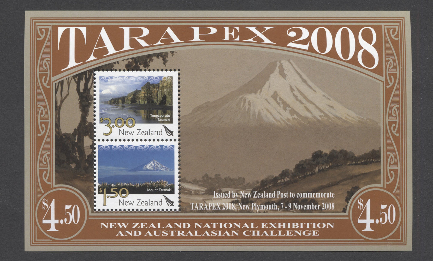 Lot 153 New Zealand SC#2222/2238 2008-2009 Commemoratives, A VFNH Range Of Souvenir Sheets, 2017 Scott Cat. $8.5 USD, Click on Listing to See ALL Pictures