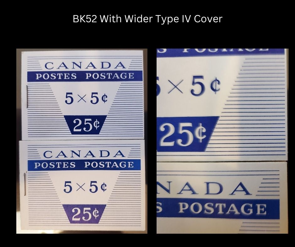 Lot 19 Canada #BK52f 1962-1967 Cameo Issue, a VFNH Booklet Containing A 5c Pane of 5 + Label, Type IV LF-fl Cover, 65mm Wide Design, DF Pane, HB Interleaving, 12.5mm Staple