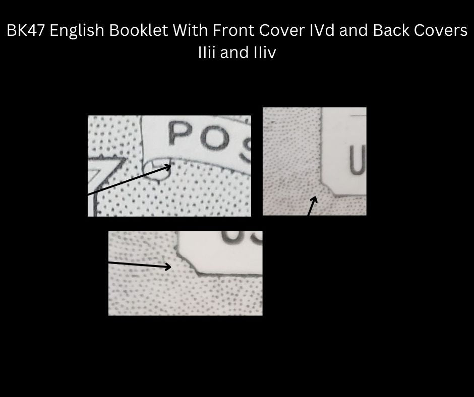 Lot 45 Canada #BK47 1953-1954 Karsh Issue Complete 25c, 2 English Booklets Containing 1 Pane Each of 3 of the 1c Violet Brown, 3c Carmine Rose and 4c Violet Queen Elizabeth II, Harris Front Cover IVd & Back Covers Iiii & Iiv