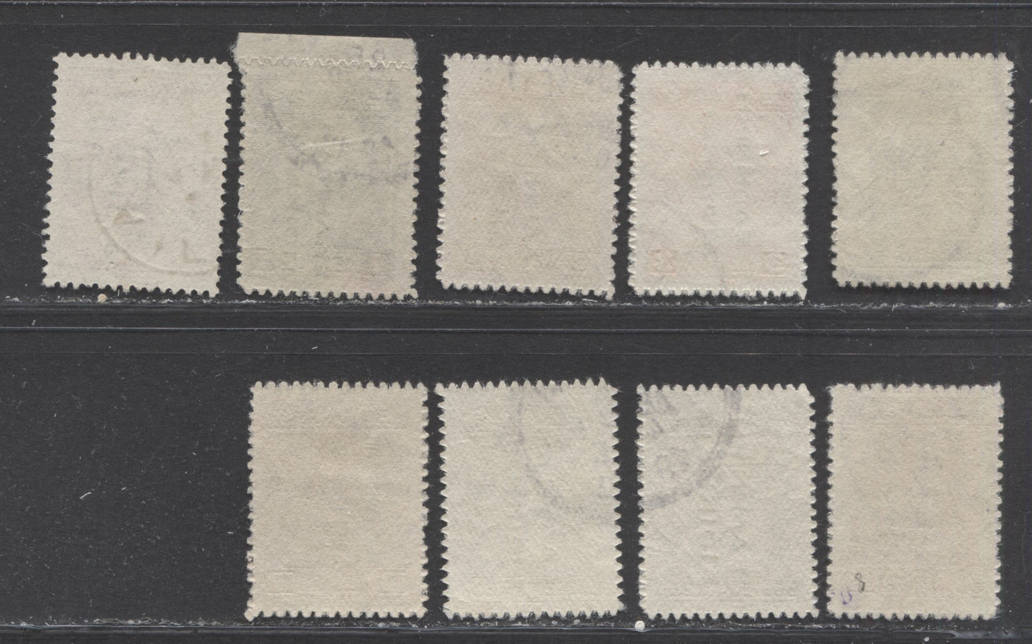 Lot 246 Greece - Occupation of Turkey SC#N109-N117 1912 Occupation Stamps, A F/VF Used Range Of Singles, Black Overprint Reading Up, 2017 Scott Cat. $17.25 USD, Click on Listing to See ALL Pictures