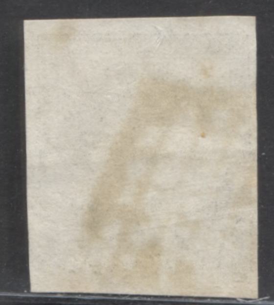 Lot 285 France SC#3a 20c Black On White Paper 1849-1850 Ceres Head Definitive Issue, A Fine Used Example, 2022 Scott Classic Cat. $50 USD, Net. Est. $25, Click on Listing to See ALL Pictures