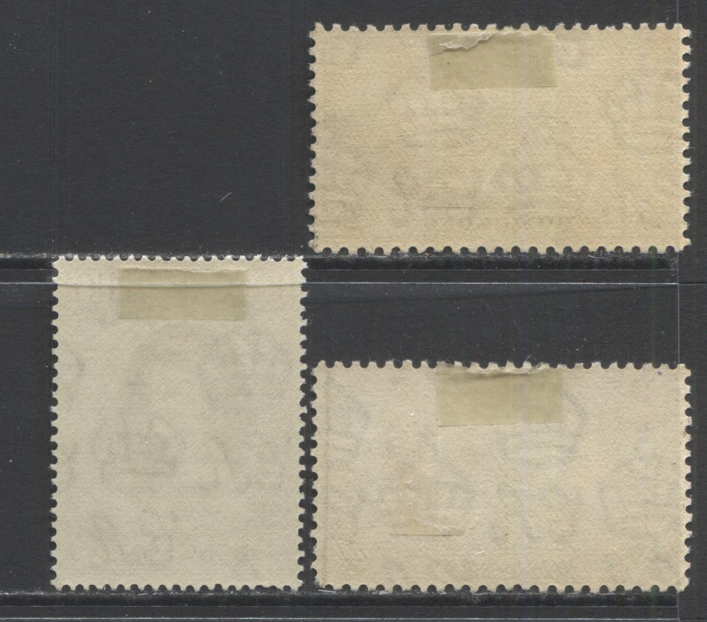 Lot 30 Hong Kong SC#151/154 1937-1953 Coronation Issues, A VFOG Range Of Singles, 2017 Scott Cat. $19.5 USD, Click on Listing to See ALL Pictures