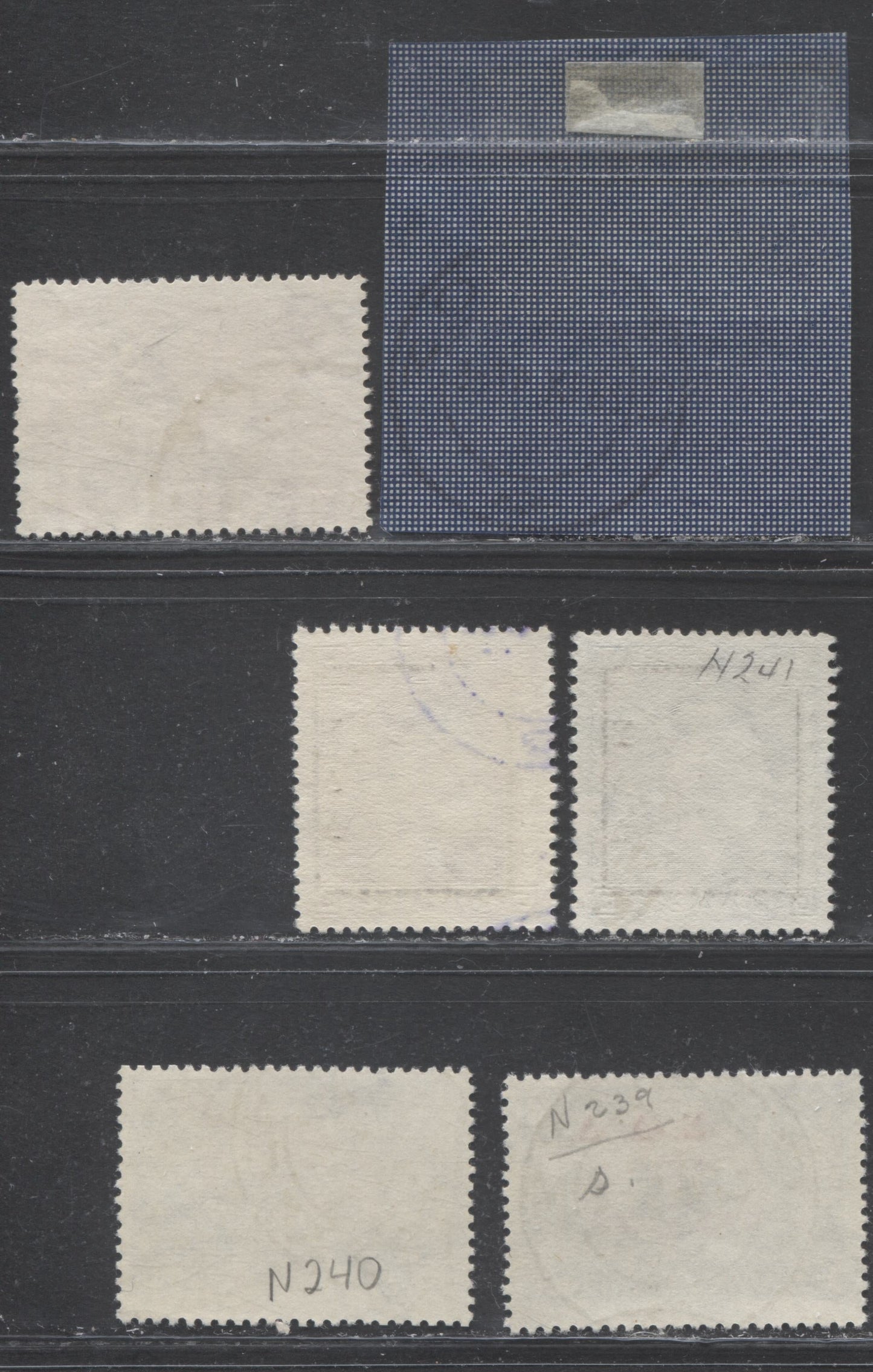 Lot 312 Greece - Dodecanese Islands SC#N239/N245 1947 Occupation Overprints, A F/VF Used Range Of Singles, 2022 Scott Classic Cat.$12.8 USD, Click on Listing to See ALL Pictures