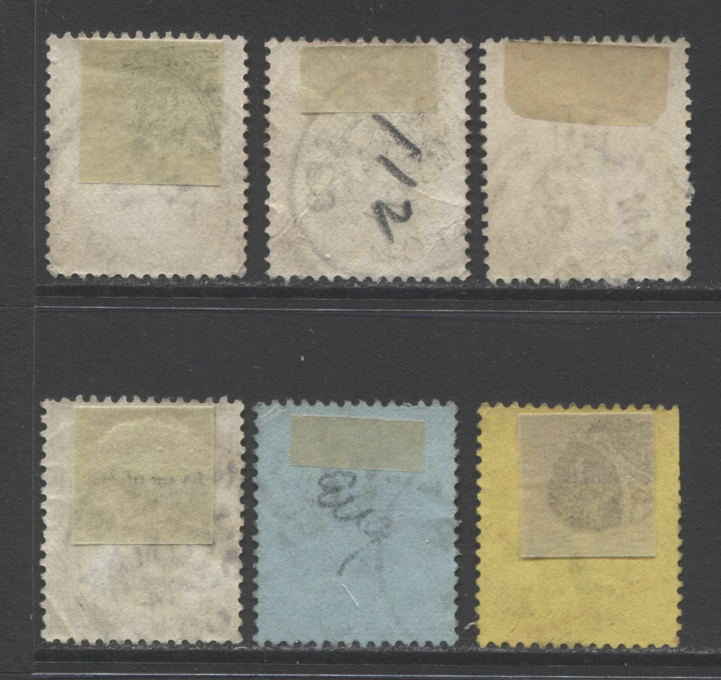 Lot 328 Great Britain SC#89/125 1887-1900 Jubilee Issue, A Fine/Very Fine Used Range Of Singles, 2017 Scott Cat. $21.35 USD, Click on Listing to See ALL Pictures