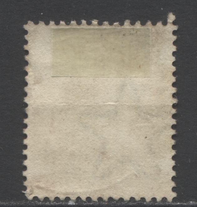 Lot 37 India Used in Aden SC#A47 4a Olive Gray 1901 Queen Victoria Keyplate Issue , A Fine Used Example, Click on Listing to See ALL Pictures