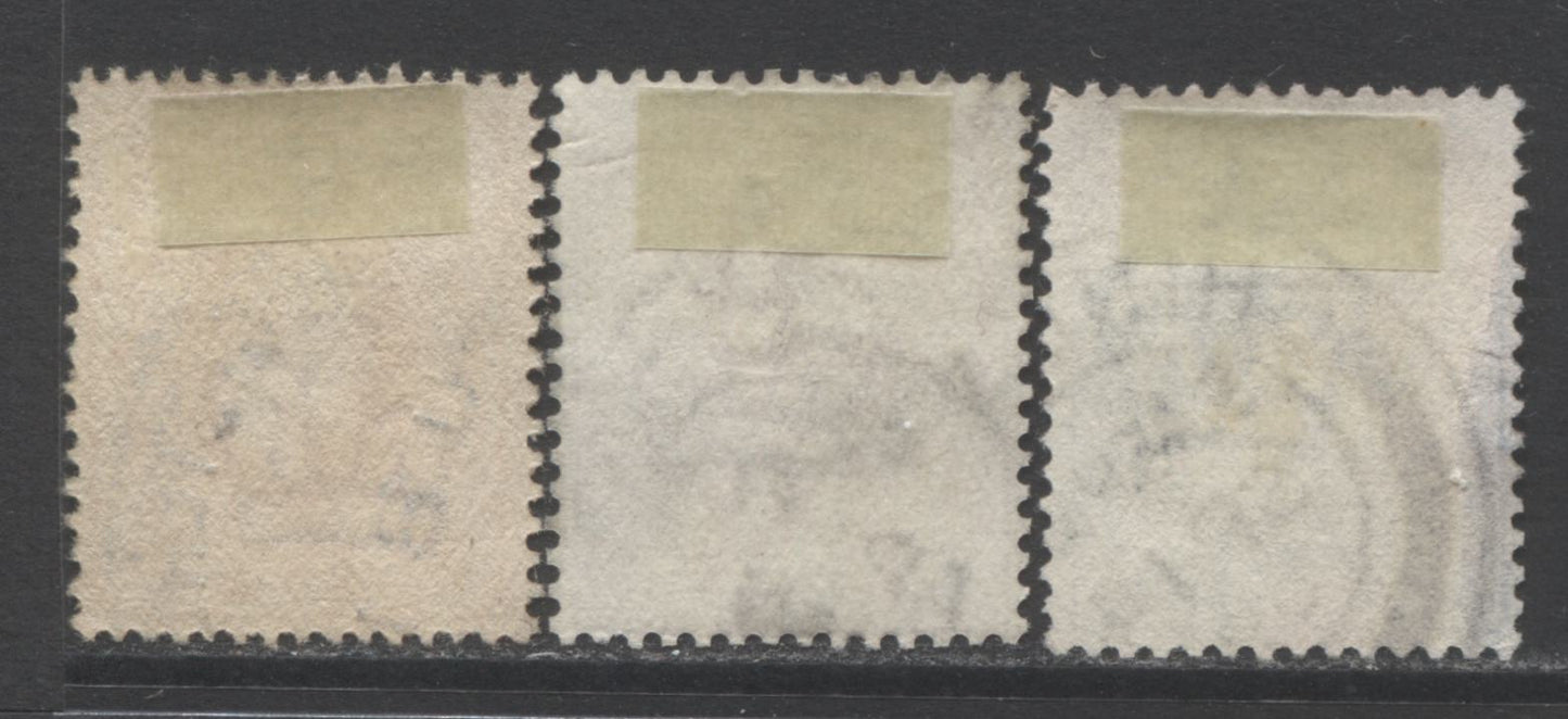 Lot 4 Great Britain SC#131/144 1902-1910 King Edward VII Keyplate Definitives, A F/VF Used Range Of Singles, 2017 Scott Cat. $50 USD, Click on Listing to See ALL Pictures