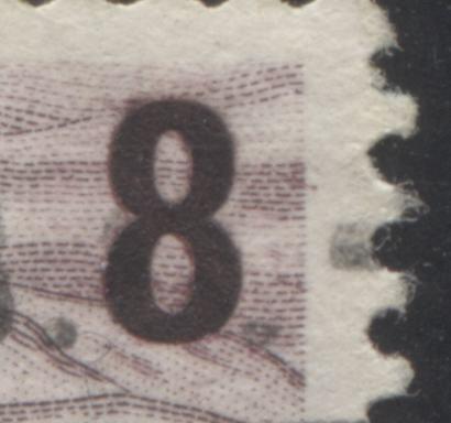Lot 48 Canada #461iii 8c Violet Brown Alaska Highway, 1967-1973 Centennial Definitive Issue, A Fine Used Single On DF Grayish White Paper, Plastic Flow Variety