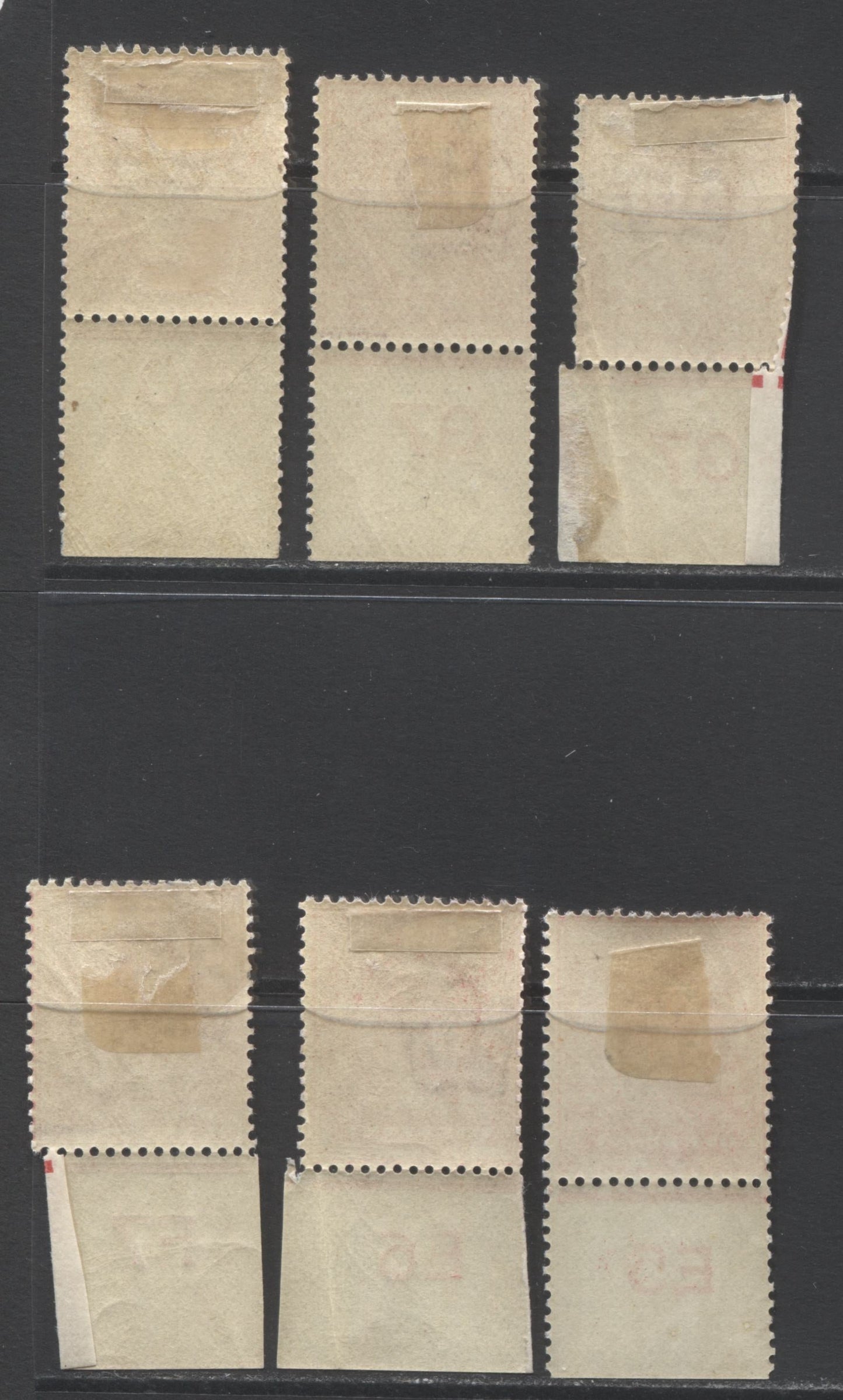 Lot 54 Great Britain SC#128/ 1902-1910 King Edward VII Keyplate Definitives, A F/VFOG Range Of Singles, 2017 Scott Cat. $13.5 USD, Click on Listing to See ALL Pictures