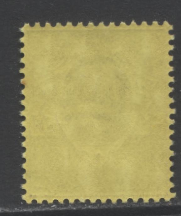 Lot 6 Great Britain SC#132f 3d Dull Reddish Purple On Yellowish Paper With Lemon Back 1902-1910 King Edward VII Keyplate Definitives, A VFNH Example, Click on Listing to See ALL Pictures