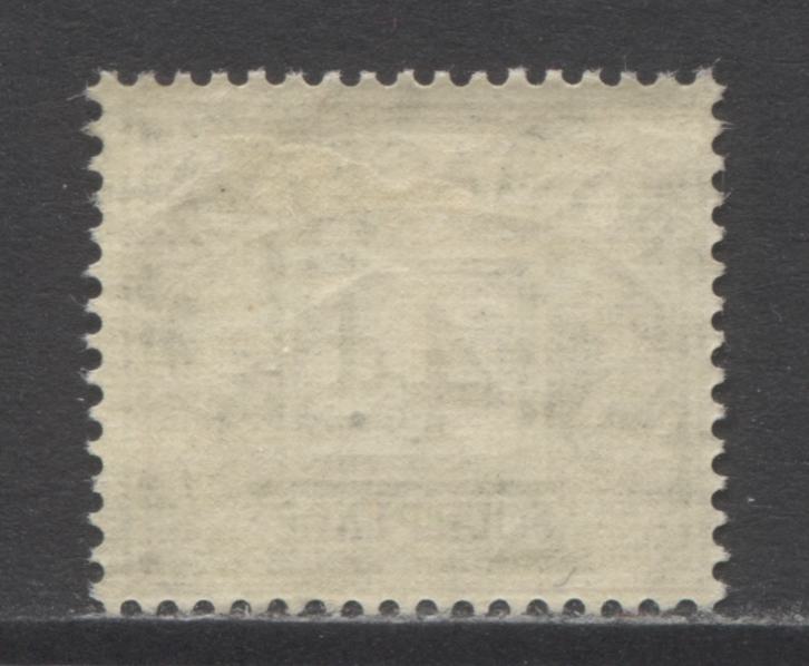 Lot 81 Great Britain SC#J30 4d Slate Green 1938-1939 Postage Dues With GVI Block Watermark, A FOG Example, Click on Listing to See ALL Pictures