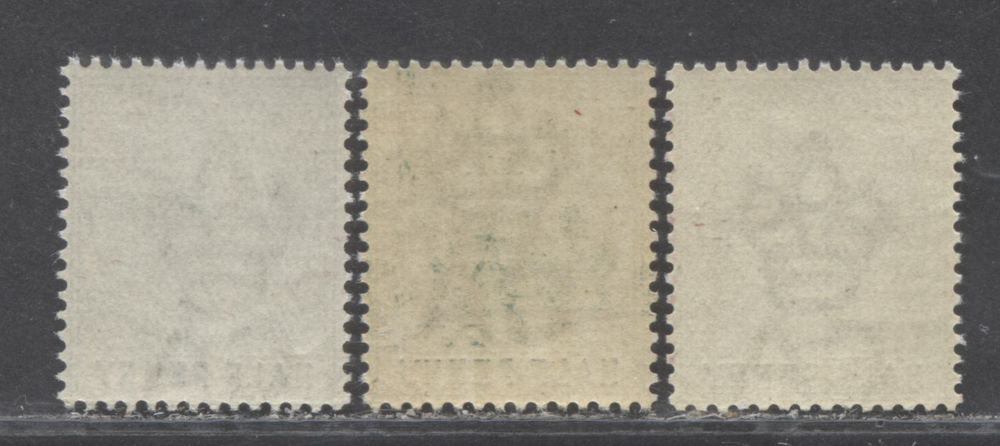 Lot 90 Lagos SC#13 1/2d Green 1887-1903 Queen Victoria Keyplate Issue, Two Different Plate 1 & A Plate 2 Printing, 3 VFNH Examples, Click on Listing to See ALL Pictures, Estimated Value $13.5 USD