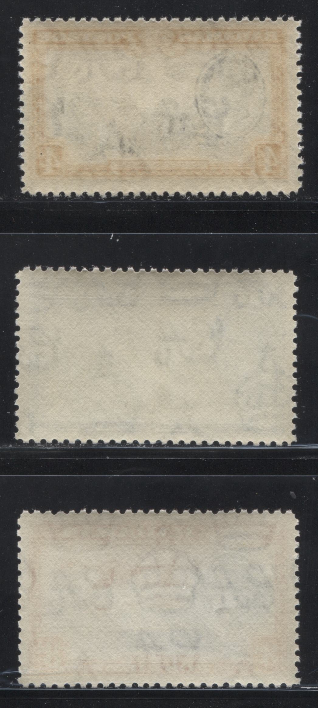 Lot 92 Bahamas SG#158-160 1938-1952 Pictorial and Keyplate Definitive Issue, a Fine NH and VFNH Examples of the 4d-8d Values,  Cat 18.50 GBP = $31.45